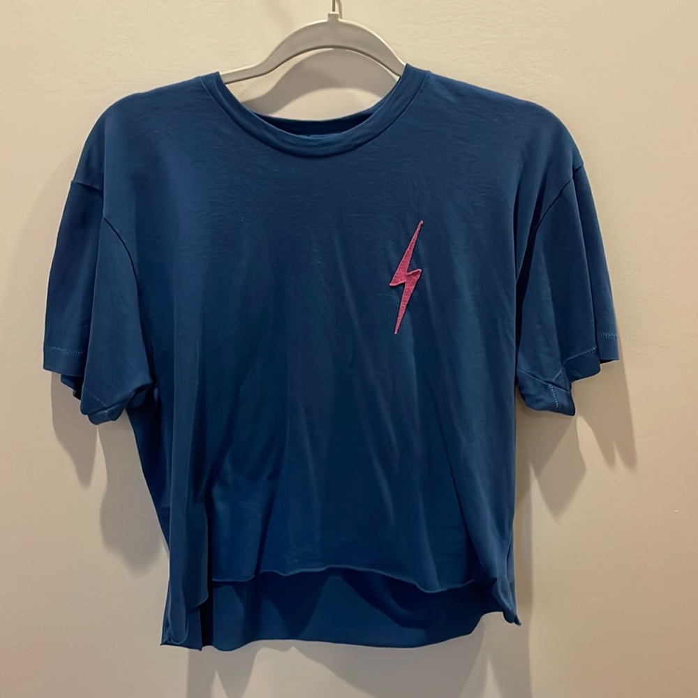 Aviator nation cropped tee